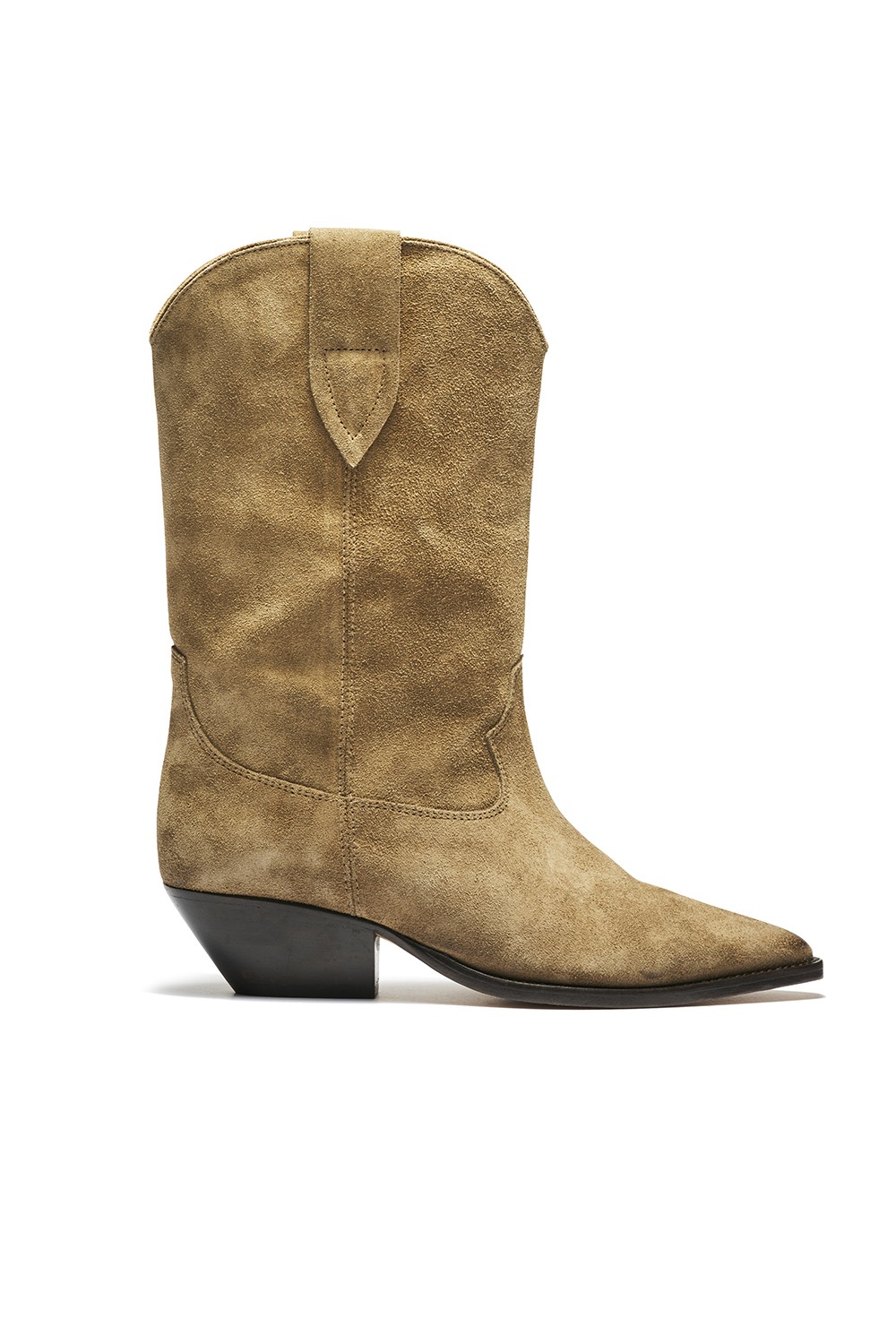 WASHED ICONIC DUERTO SUEDE ANKLE BOOTS