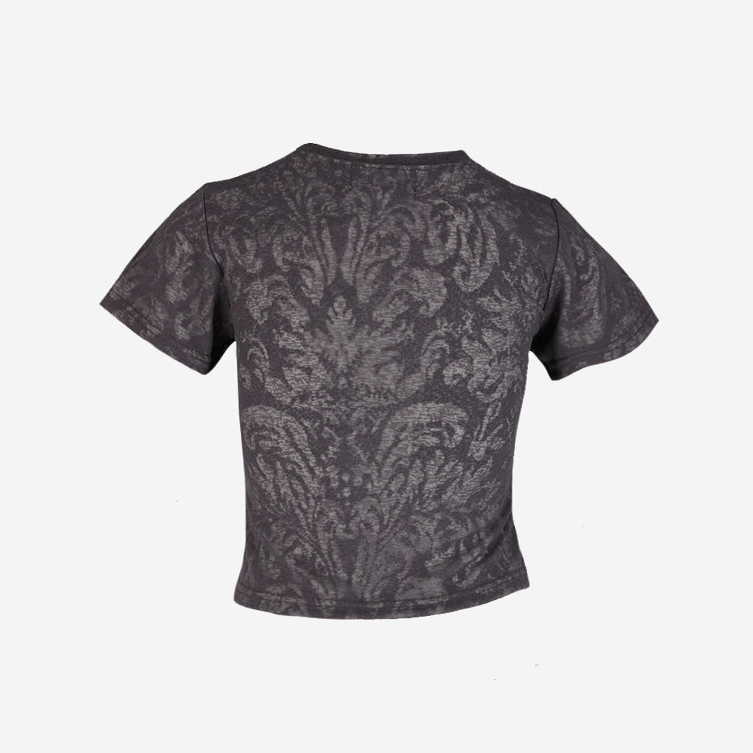 FLOWER T (CHARCOAL)
