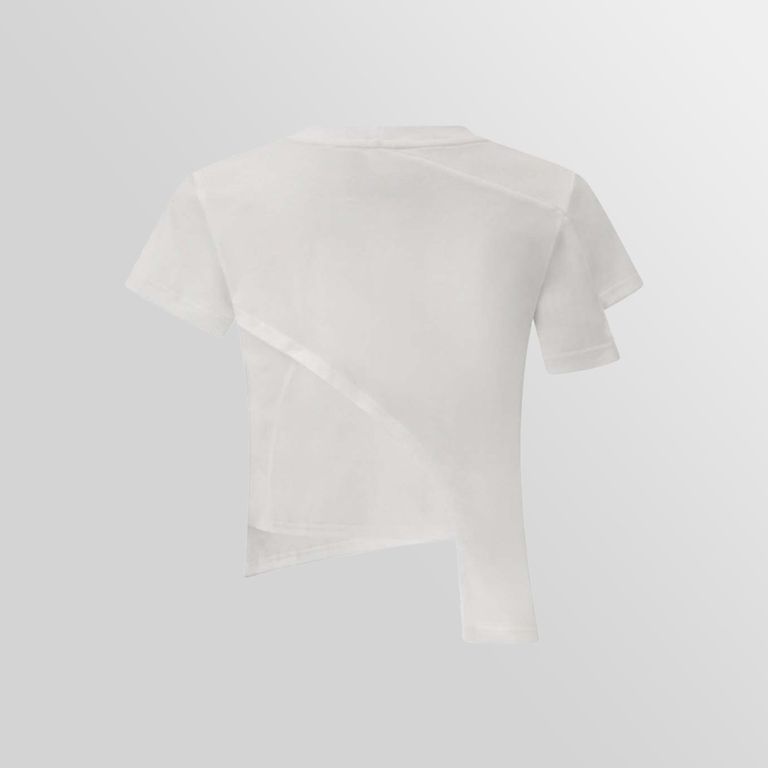DECONSTRUCTED T-SHIRT WHITE