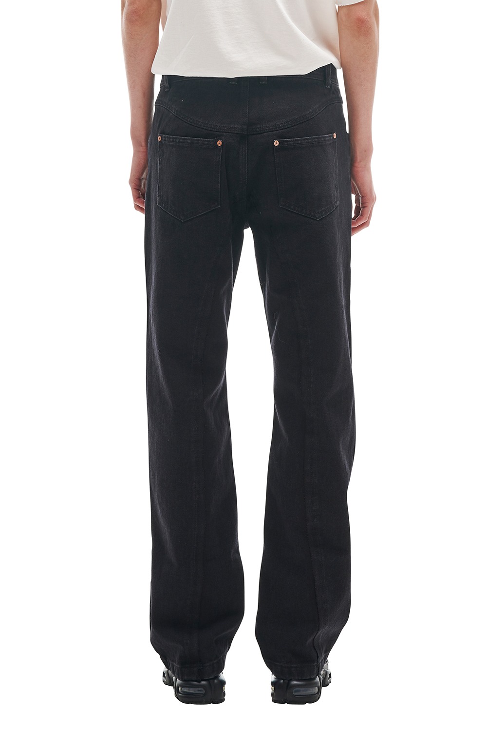 TIMOTHY PANEL WIDE JEANS (BLACK)