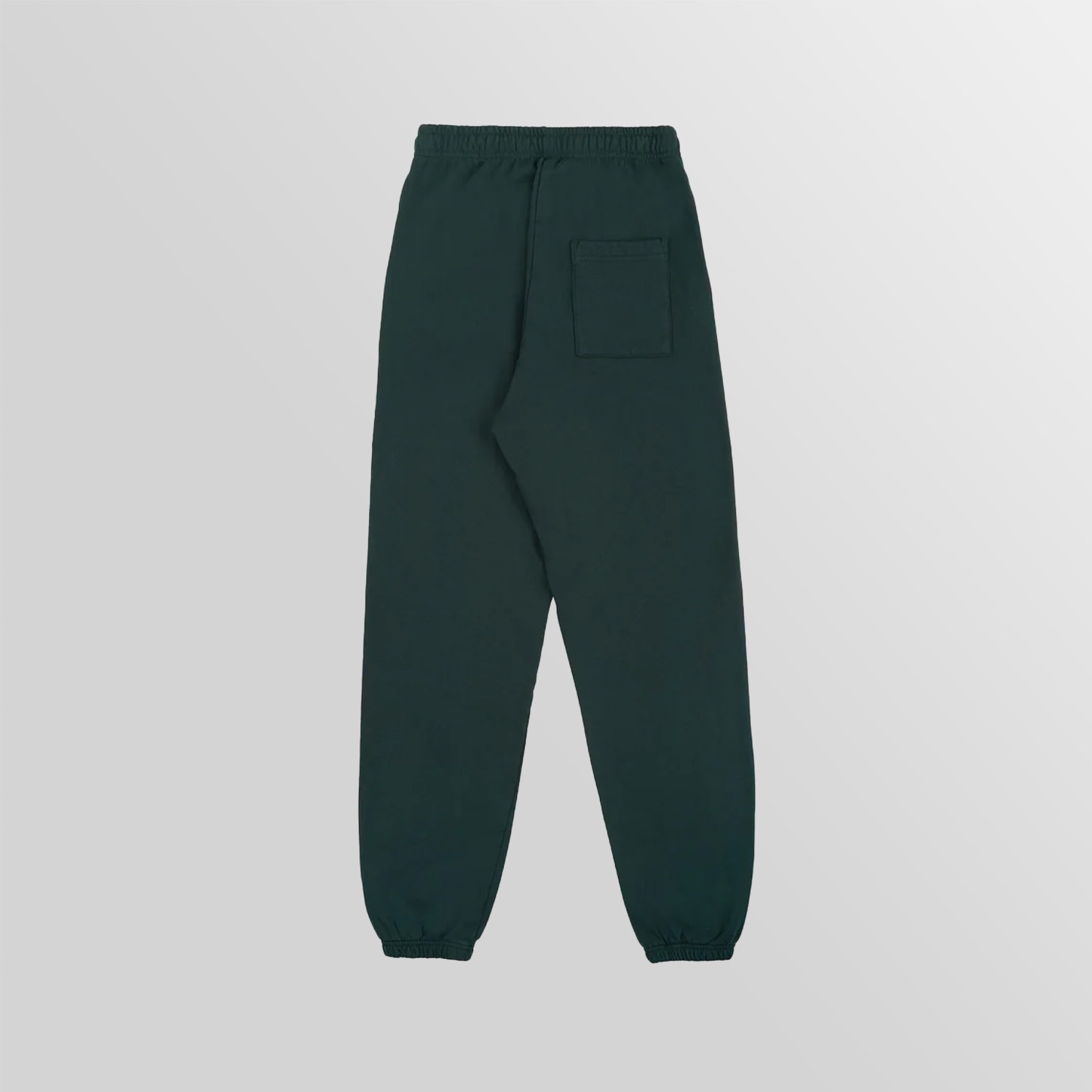 SERIF LOGO EMBROIDERED SWEATPANT (FOREST)