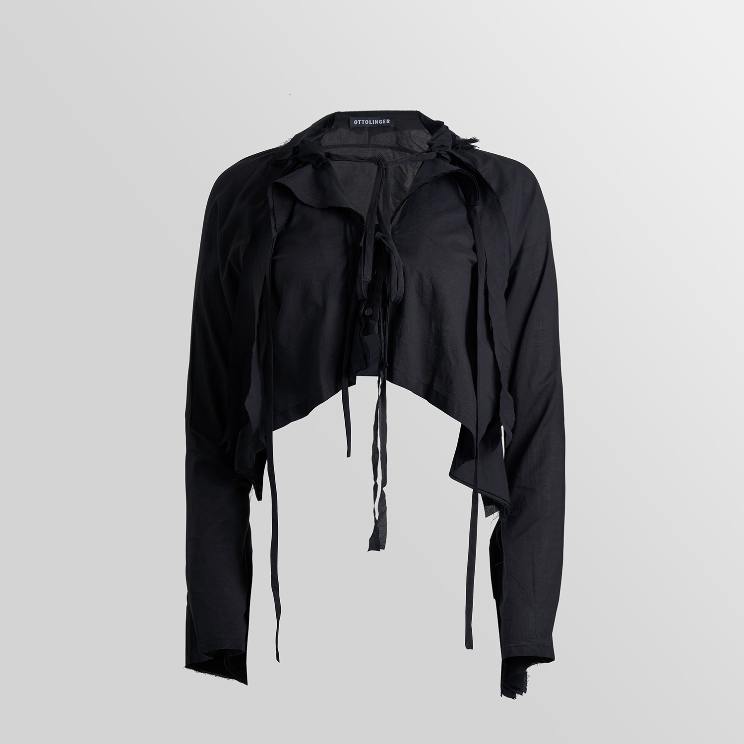 OTTO DECONSTRUCTED TOP (BLACK)