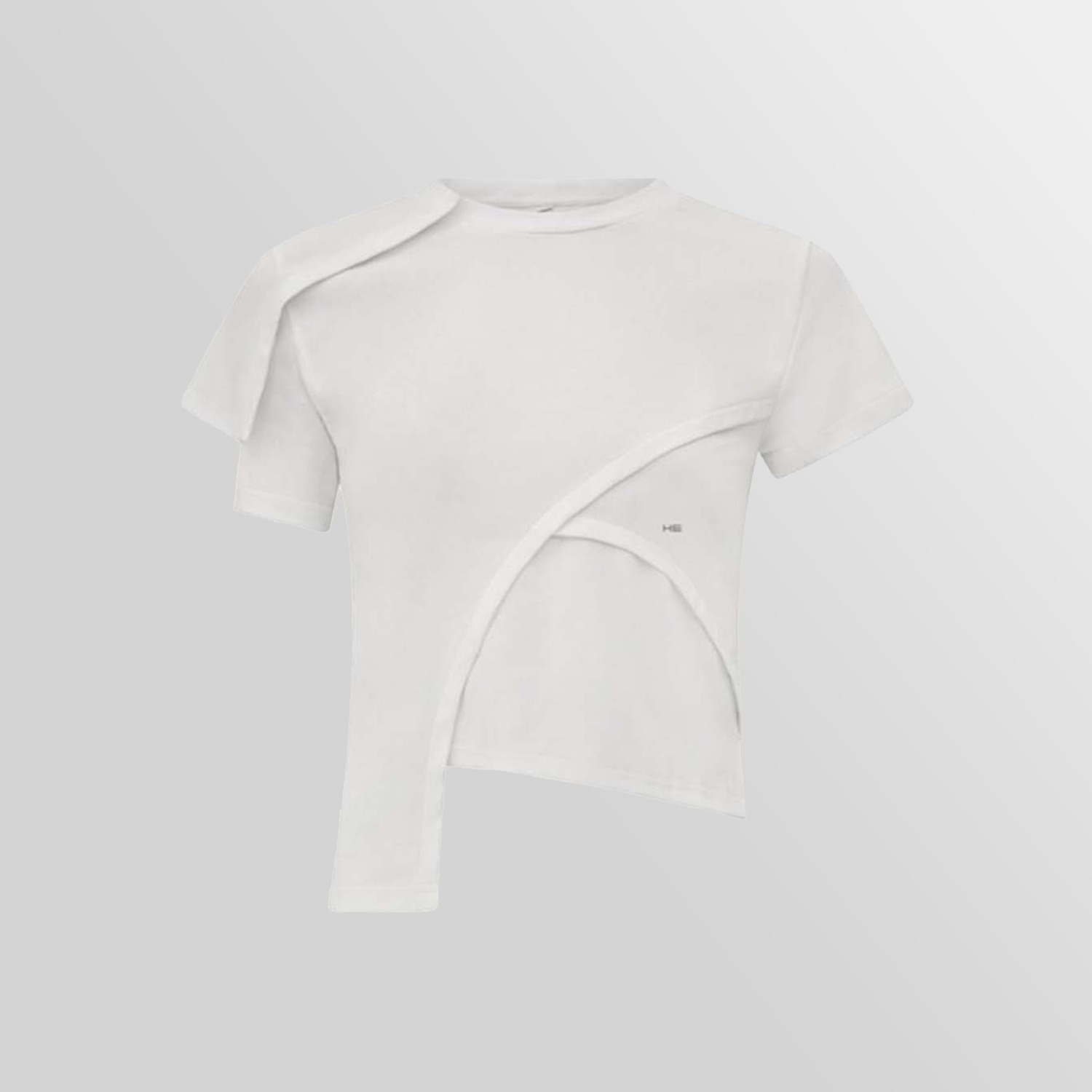 DECONSTRUCTED T-SHIRT WHITE